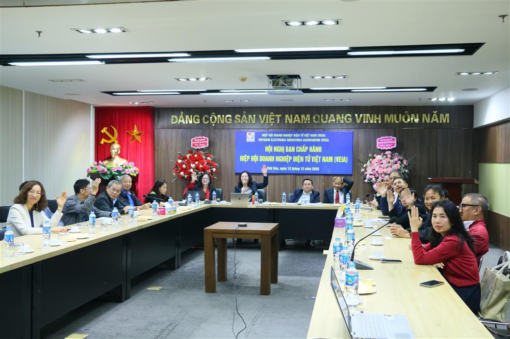 Hiệp hội Doanh nghiệp Điện tử Việt Nam (VEIA) đã hoàn tất kiện toàn nhân sự Ban Chấp hành trên cơ sở đồng thuận của toàn thể hội viên